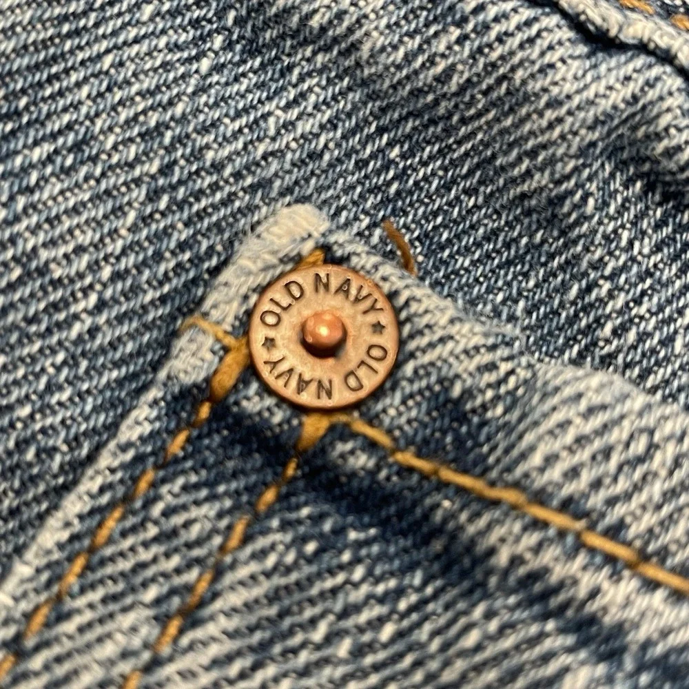 OLD NAVY Mens Famous Jeans Standard Regular Blue Straight Denim 32x29 Med‎ Wash